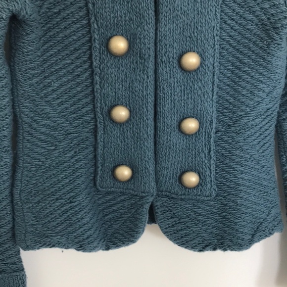 Zara Militar Style Sweater/Jacket - Picture 4 of 8